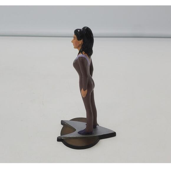 VTG 1992 Star Trek Next Generation Deanna Troi 4" Vinyl Figure Hamilton Gifts - Picture 2 of 6